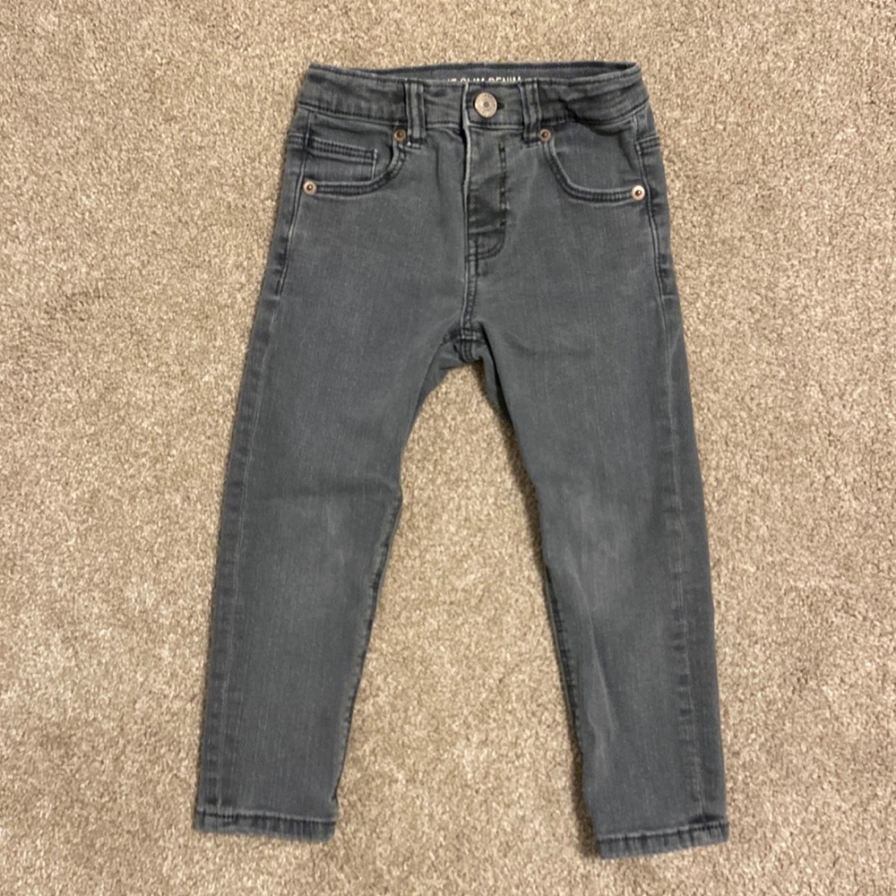 Zara Green Skinny Jeans